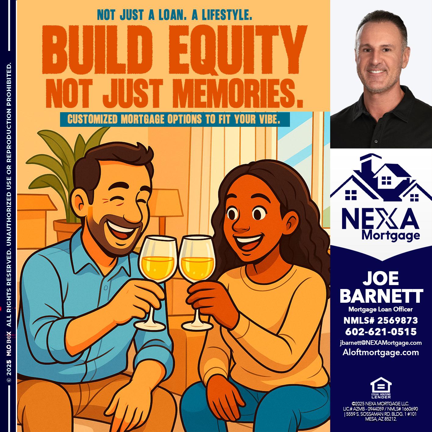 BILD EQUITY - Joe Barnett -Mortgage Loan Officer