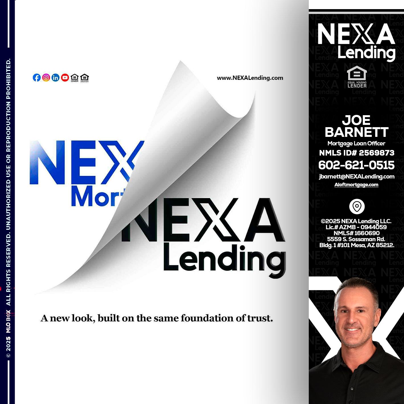 NEXA LENDING - Joe Barnett -Mortgage Loan Officer