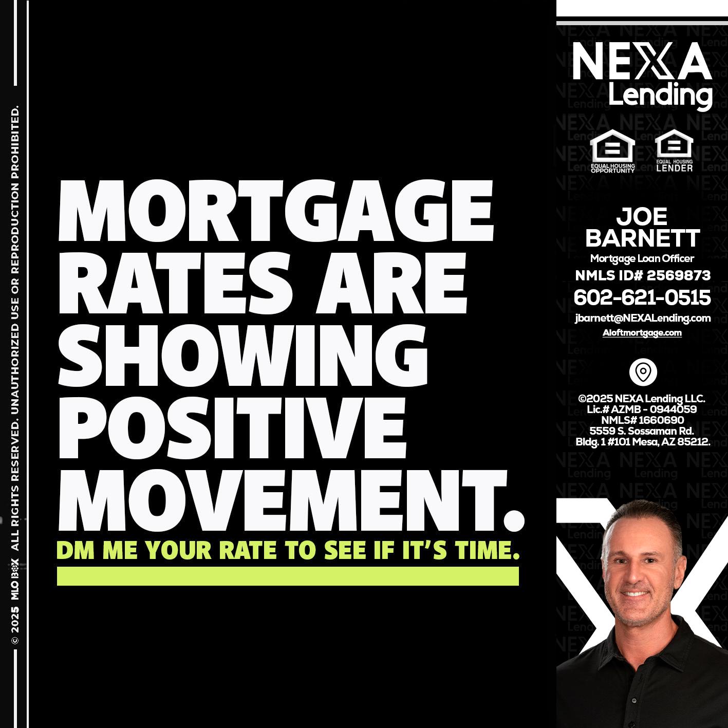 MORTGAGE - Joe Barnett -Mortgage Loan Officer