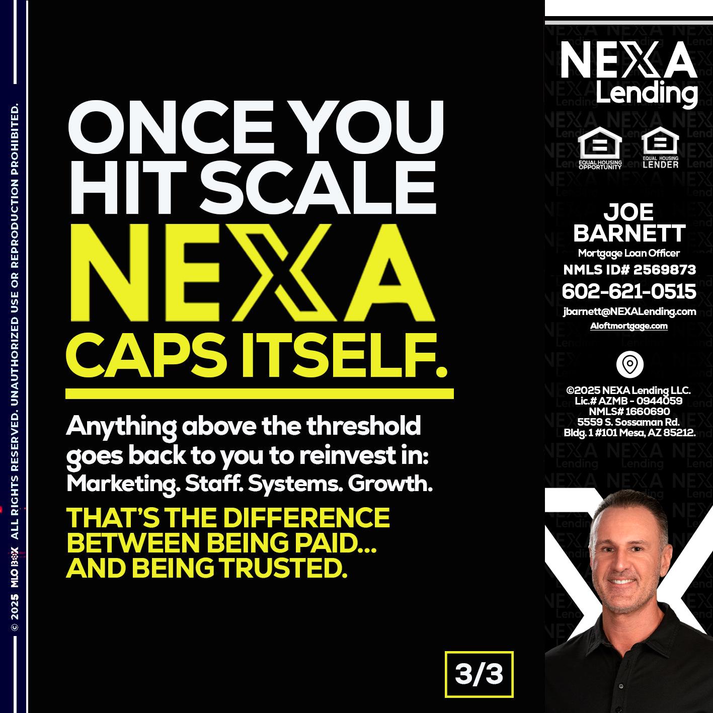 3 OF 3 - Joe Barnett -Mortgage Loan Officer