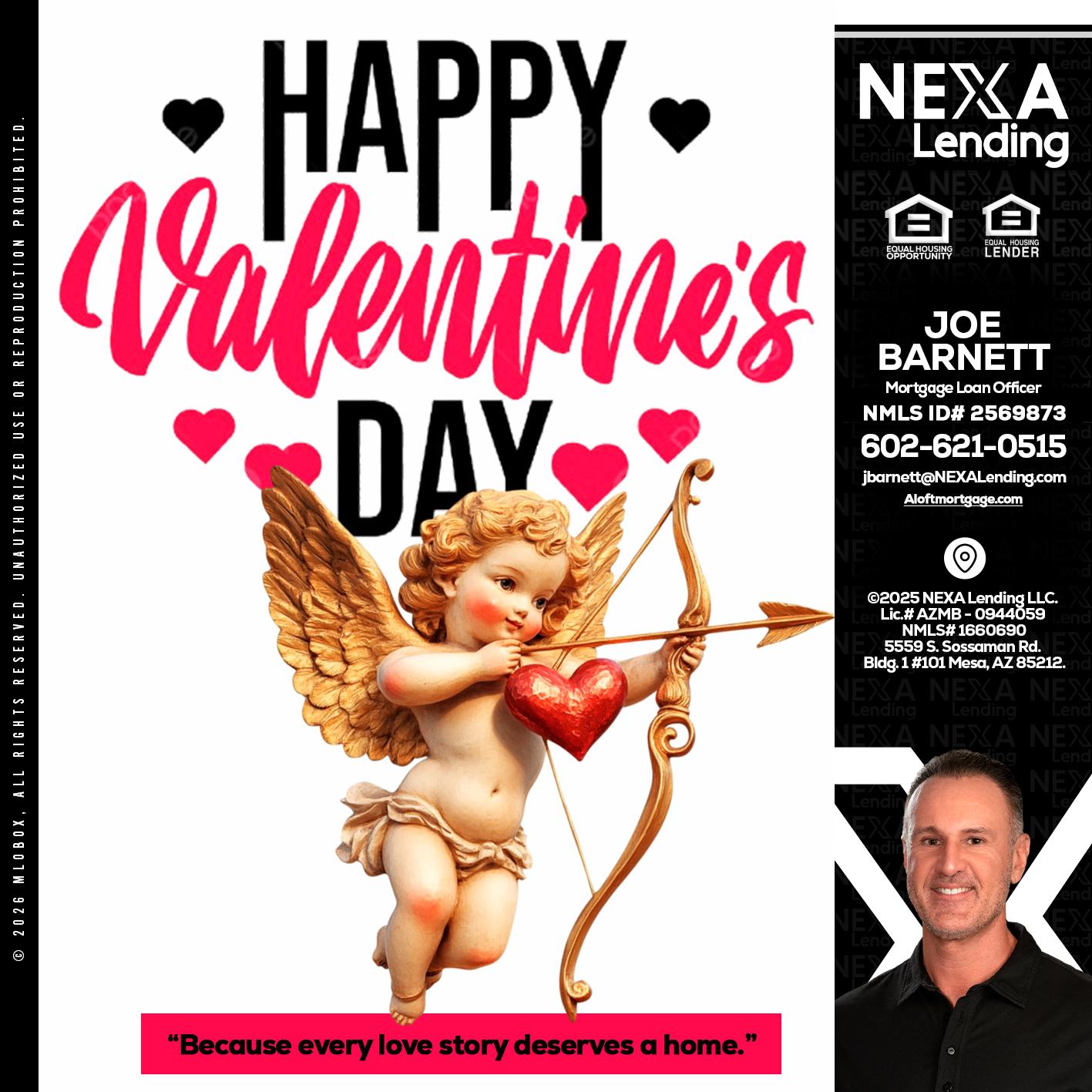 happy valentines day - Joe Barnett -Mortgage Loan Officer