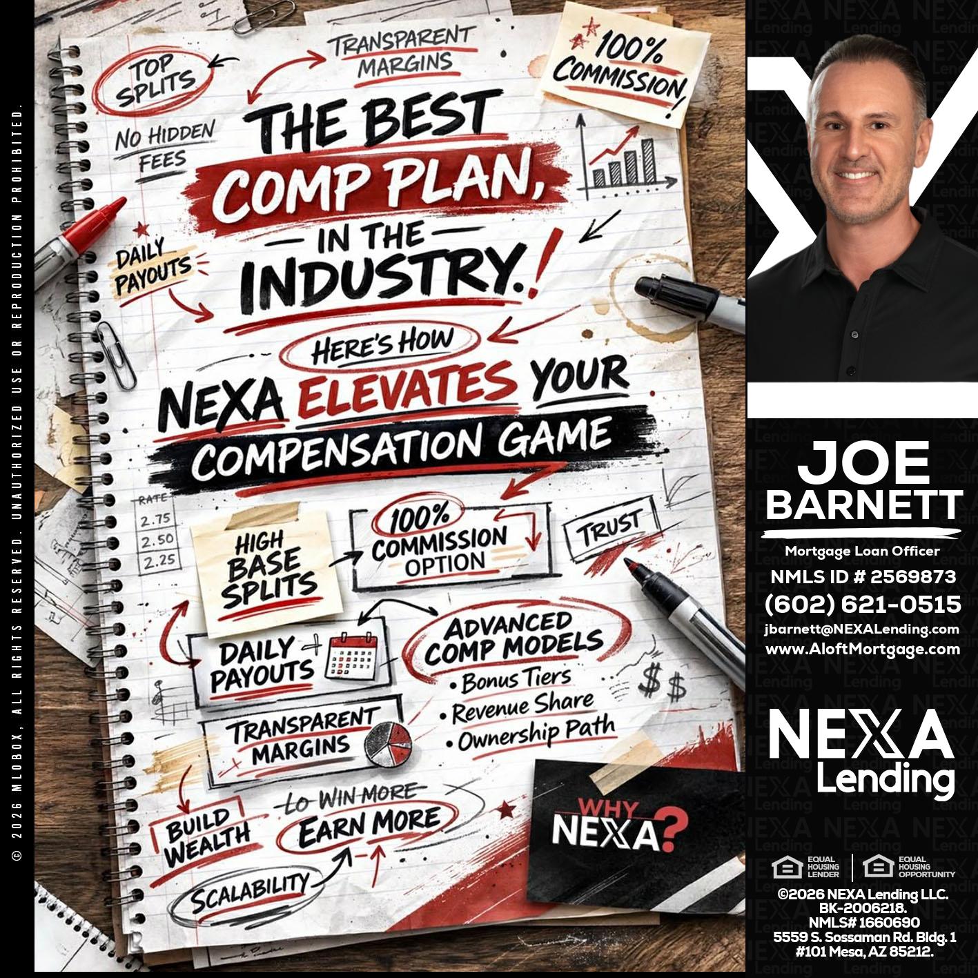 THE BEST COMP - Joe Barnett -Mortgage Loan Officer