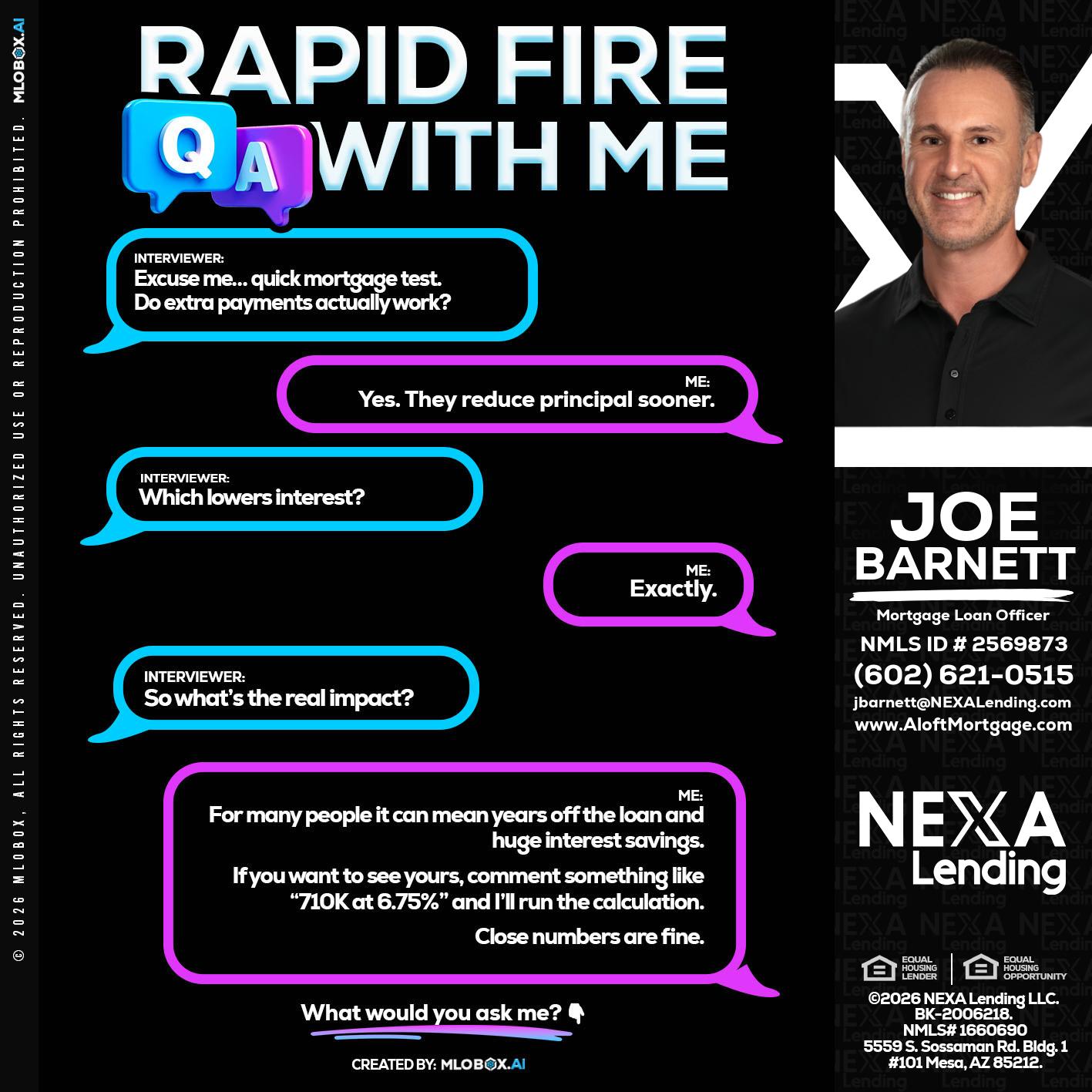 RAPID QA - Joe Barnett -Mortgage Loan Officer