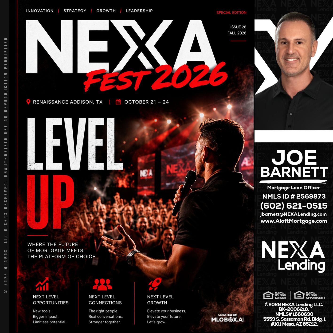NEXA FEST 2026 - Joe Barnett -Mortgage Loan Officer