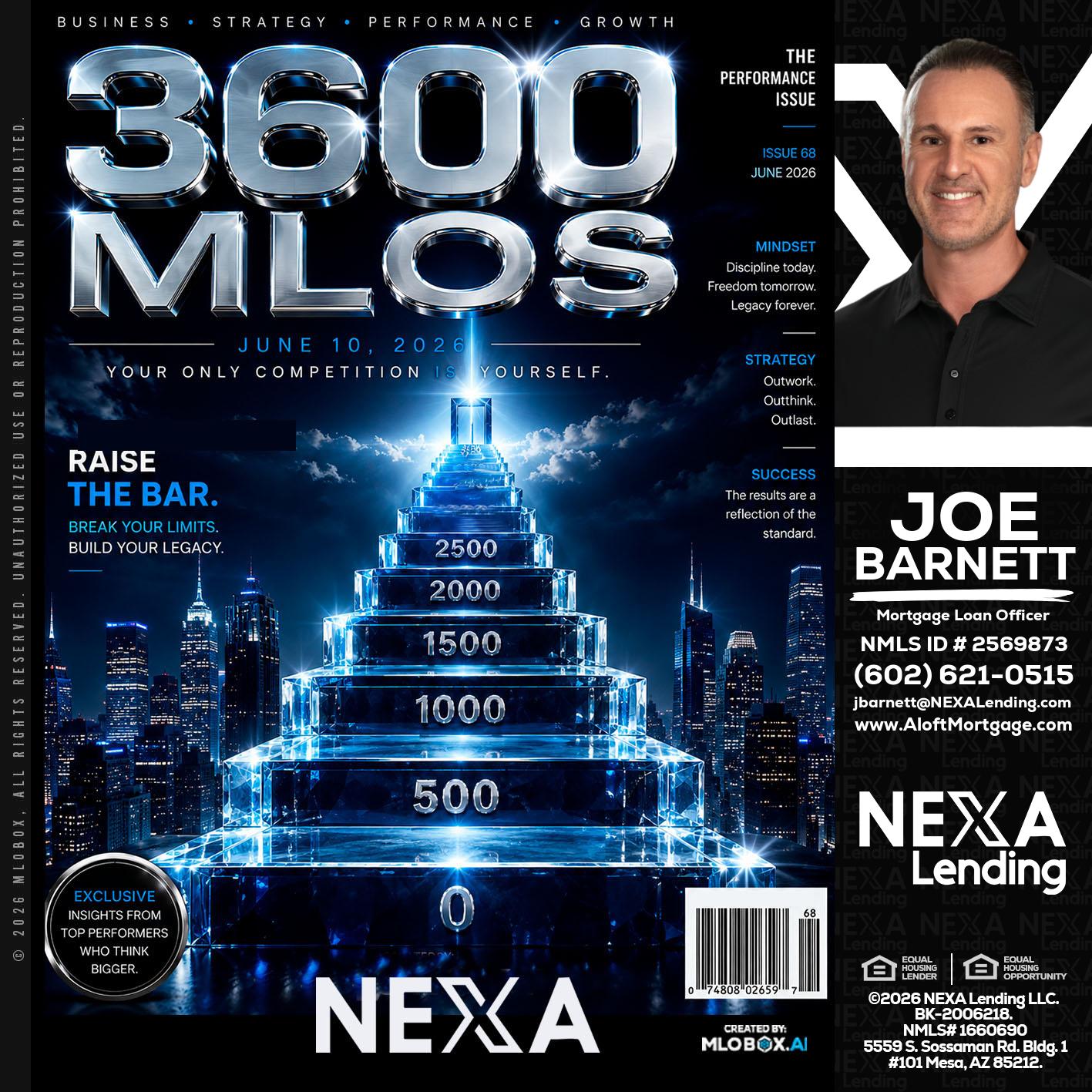 3600 MLOs - Joe Barnett -Mortgage Loan Officer