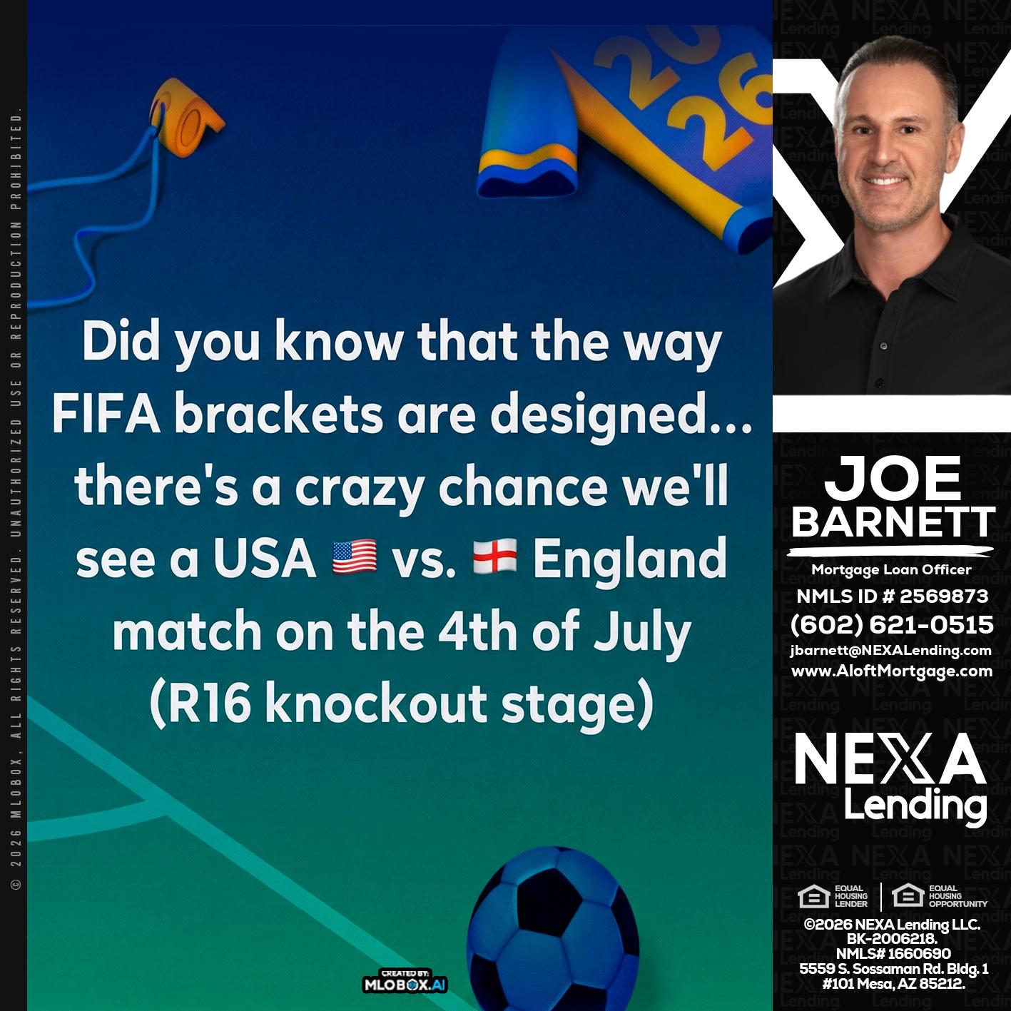 did you know? - Joe Barnett -Mortgage Loan Officer