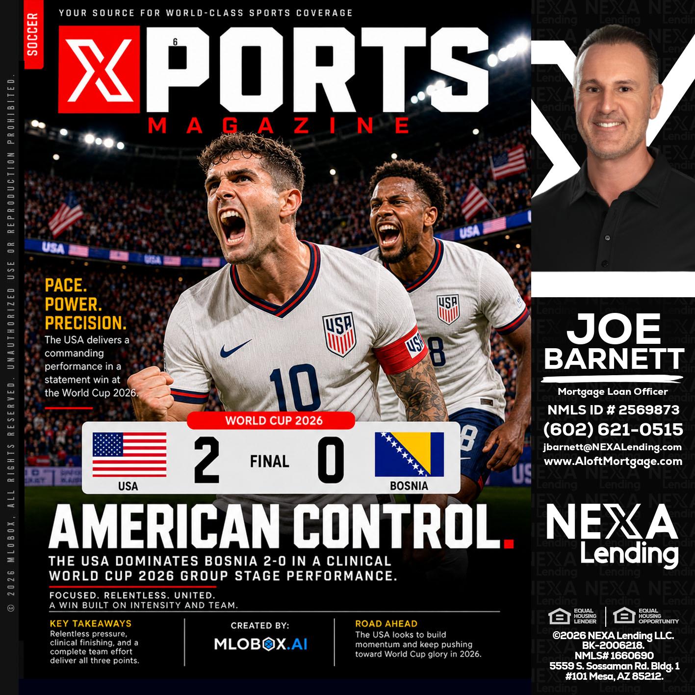 AMERICAN CONTROL - Joe Barnett -Mortgage Loan Officer